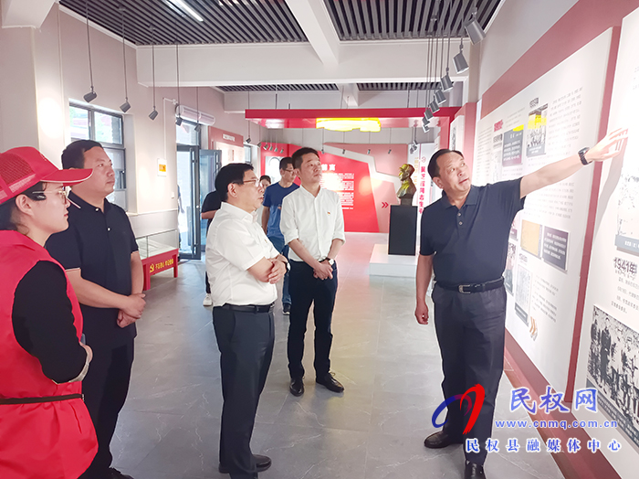 河南省委黨史研究室二級(jí)巡視員、一處處長宋倫一行到民調(diào)研黨史教育工作