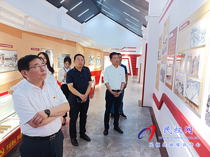 河南省委黨史研究室二級(jí)巡視員、一處處長宋倫一行到民調(diào)研黨史教育工作