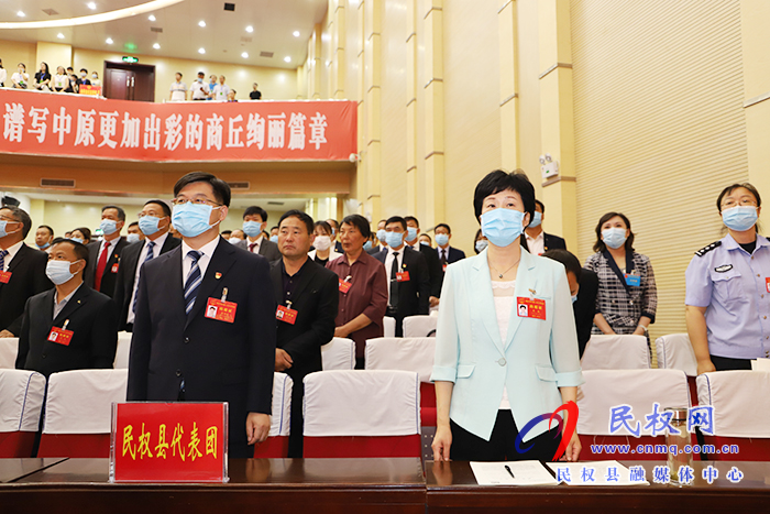 民權(quán)縣代表團(tuán)出席市第五屆人民代表大會(huì)第五次會(huì)議開(kāi)幕式 民權(quán)縣代表團(tuán)出席市第五屆人民代表大會(huì)第五次會(huì)議開(kāi)幕式