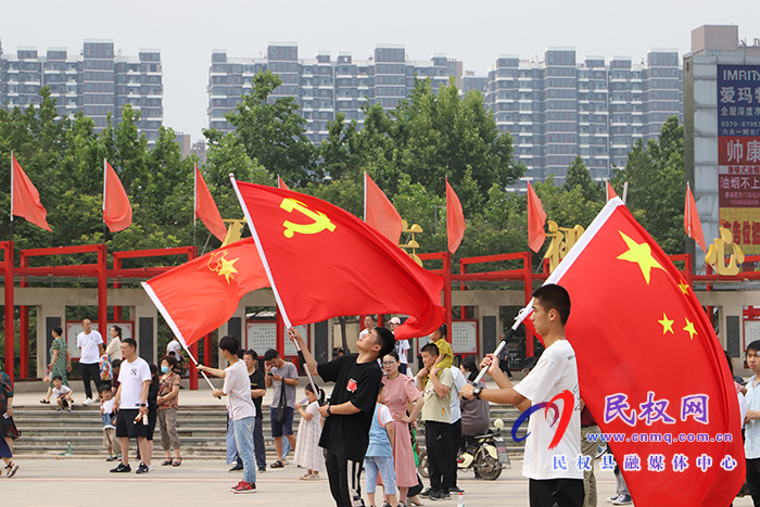 民權:百鼓齊鳴共慶建黨百年 民權:百鼓齊鳴共慶建黨百年