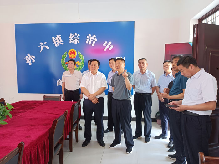 省、市聯(lián)合督導(dǎo)組蒞民督導(dǎo)安全信訪維穩(wěn)工作