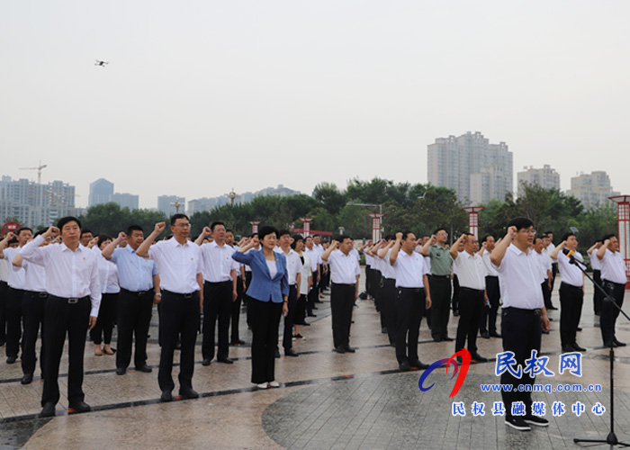我縣各鄉(xiāng)鎮(zhèn)（街道辦）、縣直各單位組織開展“慶祝建黨100周年重溫入黨誓詞”活動