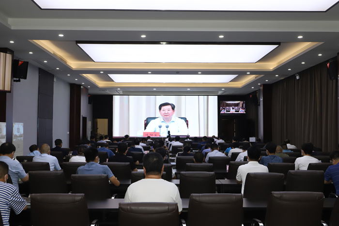 我縣組織收聽收看省市新冠肺炎疫情防控工作電視電話會(huì) 我縣組織收聽收看省市新冠肺炎疫情防控工作電視電話會(huì)