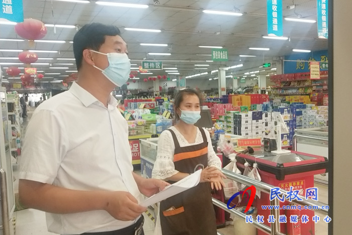 孫六鎮(zhèn)：黨委書記黃新峰督導(dǎo)疫情防控工作