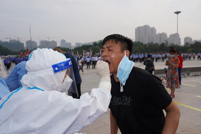 民權縣啟動第二次全民核酸檢測 民權縣啟動第二次全民核酸檢測