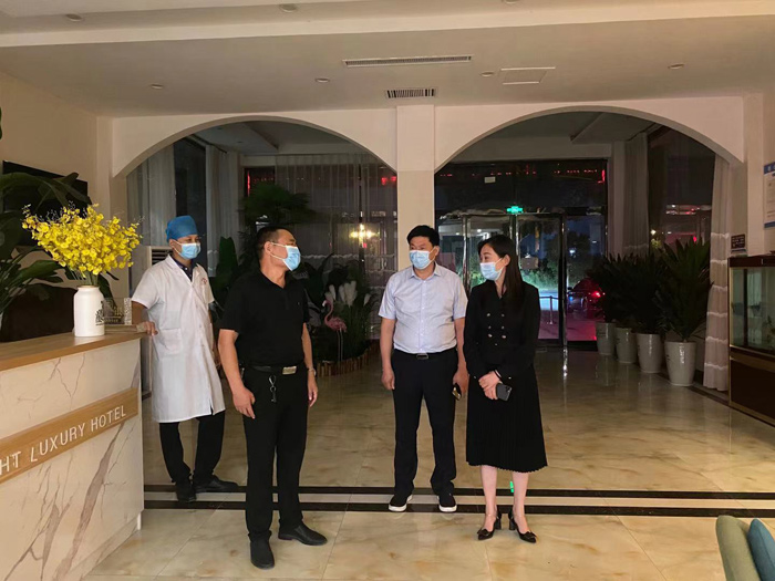 副縣長朱琳深入部分縣疫情防控集中隔離點工作進行督導檢查 副縣長朱琳深入部分縣疫情防控集中隔離點工作進行督導檢查