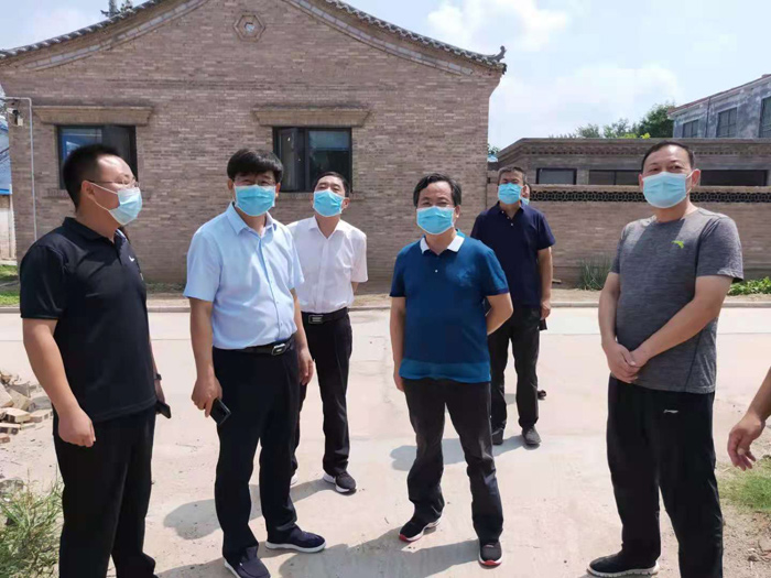 市疫情防控督導組到民督導疫情防控工作