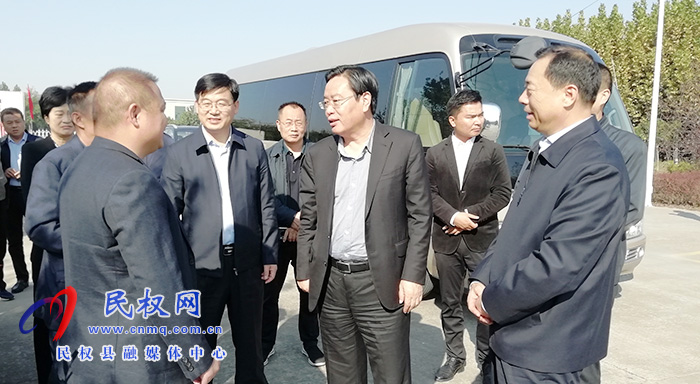 市人大常委會(huì)副主任姬脈常、劉彥華到民開(kāi)展“萬(wàn)人助萬(wàn)企”活動(dòng)