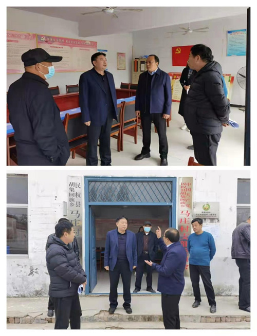 副縣長陳進領到胡集鄉(xiāng)督導脫貧攻堅后評估工作