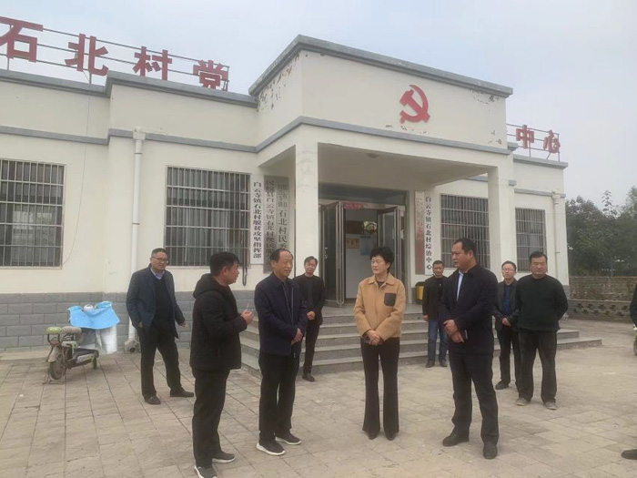 縣人大常委會主任周燕到白云寺鎮(zhèn)調(diào)研脫貧攻堅后評估工作