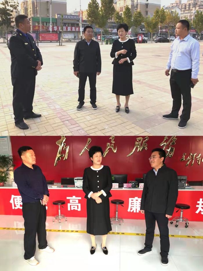 縣人大常委會主任周燕督導全國文明城市創(chuàng)建工作