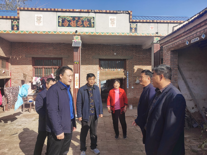 縣委常委、組織部長王義彬入村開展鞏固脫貧攻堅(jiān)成果“大排查大整改”活動(dòng)