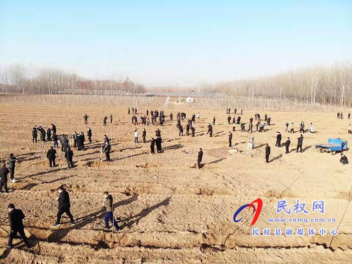 我縣組織開展冬季義務(wù)植樹活動(dòng)