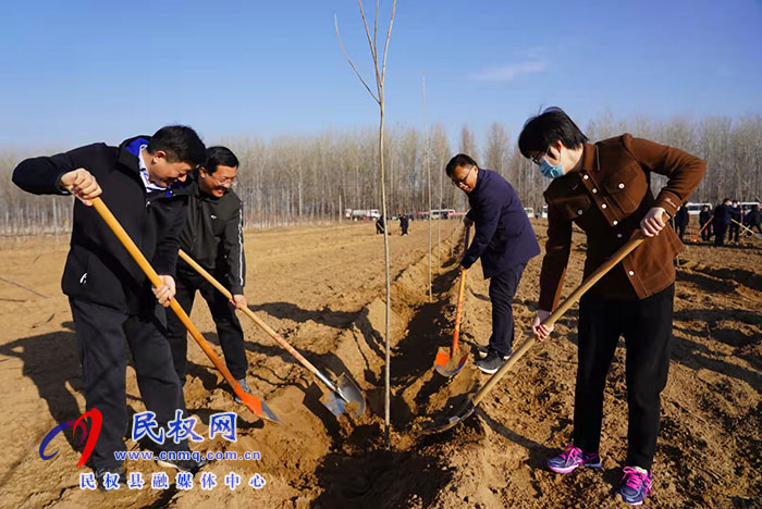 我縣組織開展冬季義務(wù)植樹活動(dòng)