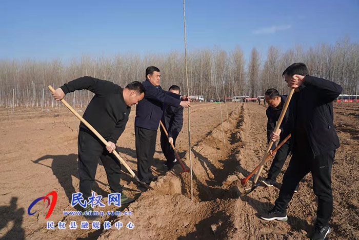 我縣組織開展冬季義務(wù)植樹活動(dòng)
