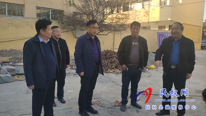 縣委常委、宣傳部長、副縣長畢道喜督導省市民生實事落實情況