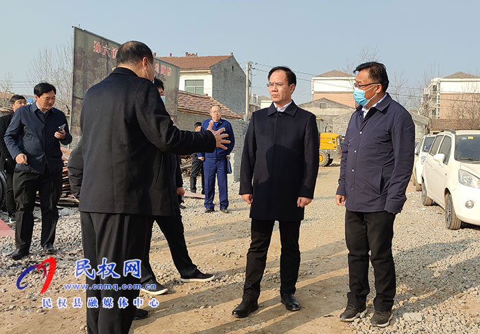 縣領(lǐng)導(dǎo)王景義、畢道喜督導(dǎo)檢查省市民生實事等工作