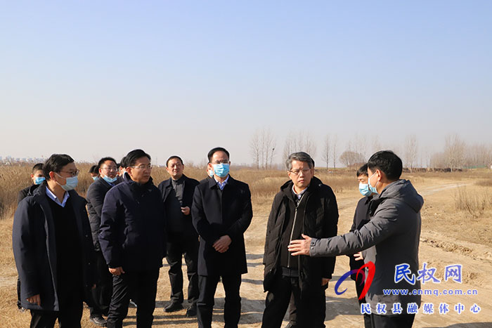 副市長(zhǎng)潘峰蒞民調(diào)研重點(diǎn)水利工程項(xiàng)目建設(shè)工作