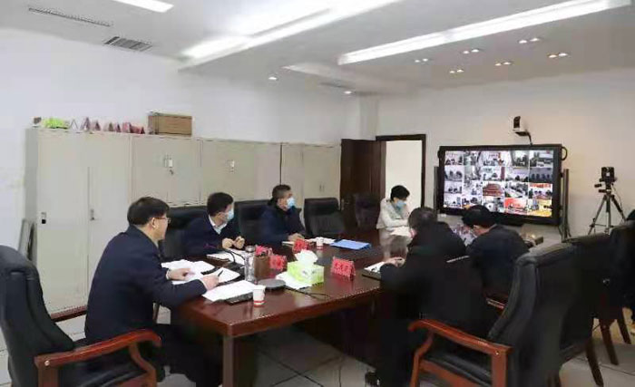 縣委書記張團(tuán)結(jié)視頻調(diào)度春節(jié)期間值班值守工作