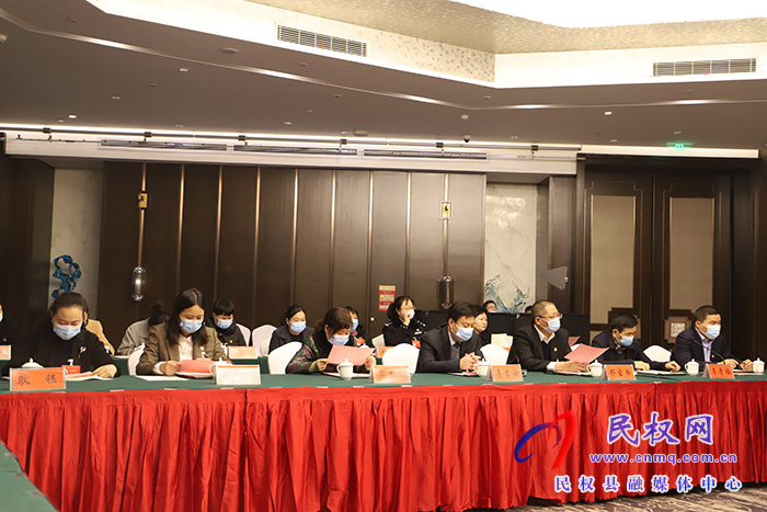 市五屆人大七次會議民權(quán)縣代表團召開第四次會議