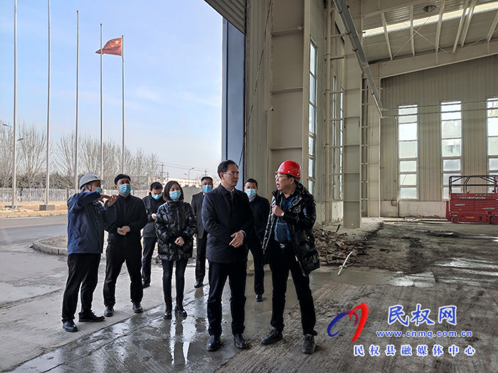 縣委常委、常務(wù)副縣長(zhǎng)王景義調(diào)研企業(yè)運(yùn)營(yíng)情況