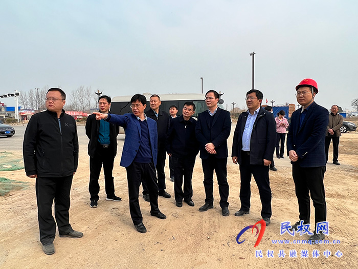 縣委常委、常務(wù)副縣長(zhǎng)王景義調(diào)研重點(diǎn)項(xiàng)目建設(shè)工作