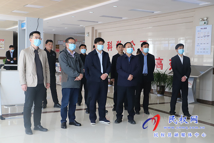 省科技廳先進(jìn)制造與自動化科技處調(diào)研組蒞民調(diào)研