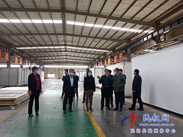 省科技廳先進(jìn)制造與自動化科技處調(diào)研組蒞民調(diào)研