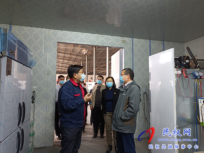 省科技廳先進(jìn)制造與自動化科技處調(diào)研組蒞民調(diào)研