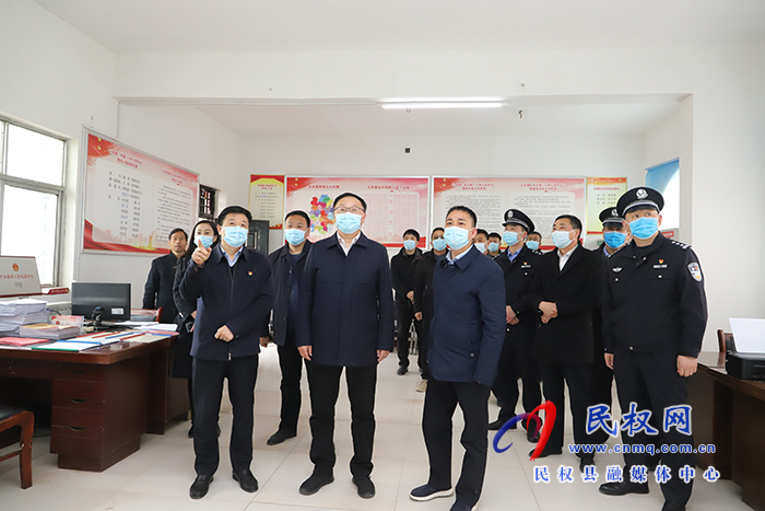 縣委副書記栗團結(jié)調(diào)研疫情防控、禁毒和“三零”創(chuàng)建等工作