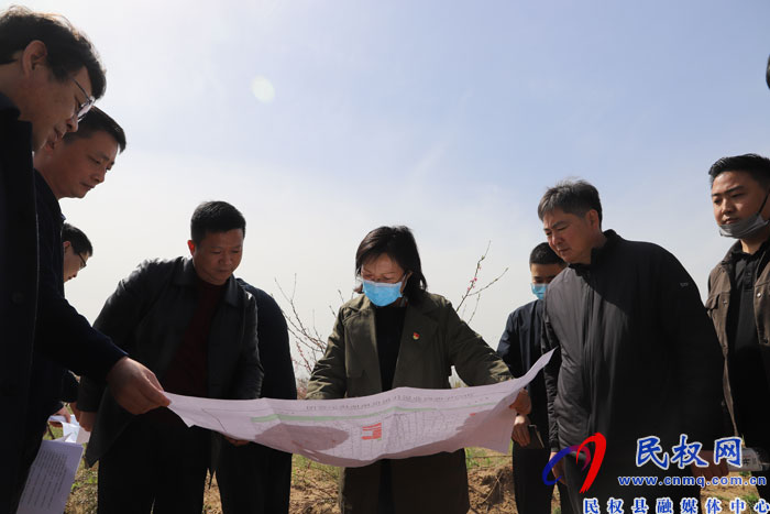 縣委副書記、縣長王靜嫻調(diào)研城市發(fā)展用地情況