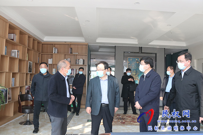 市委常委、常務(wù)副市長(zhǎng)張家明到民檢查疫情防控工作