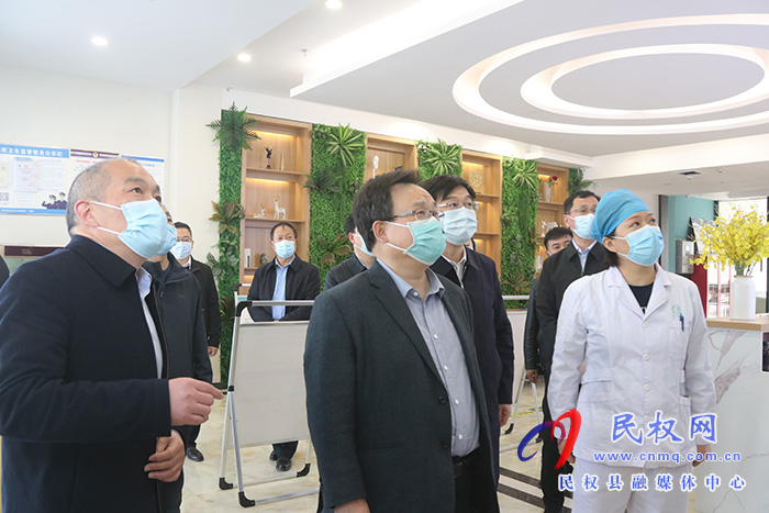 市委常委、常務(wù)副市長(zhǎng)張家明到民檢查疫情防控工作