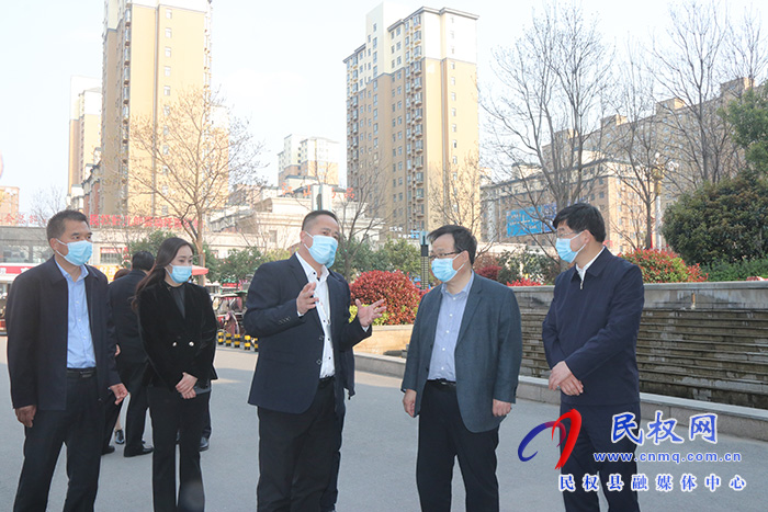 市委常委、常務(wù)副市長(zhǎng)張家明到民檢查疫情防控工作