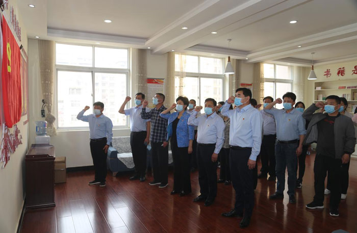 縣人大常委會(huì)機(jī)關(guān)黨支部開(kāi)展4月份主題黨日“1+N”活動(dòng)