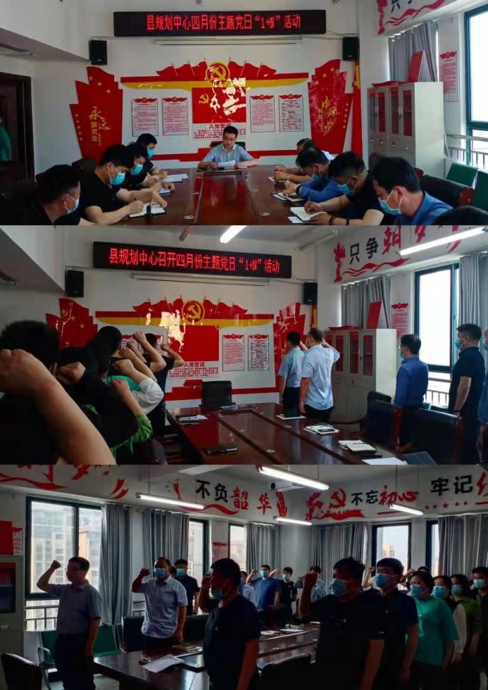 縣規(guī)劃編研中心開展四月份主題黨日“1+N”活動