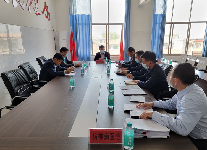 縣委常委、政法委書記陳鴻志組織召開嚴重精神障礙患者服務管理工作推進會