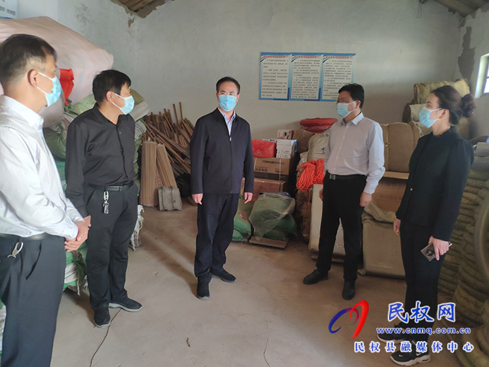 縣委常委、常務副縣長王景義調研我縣防汛和巡河工作