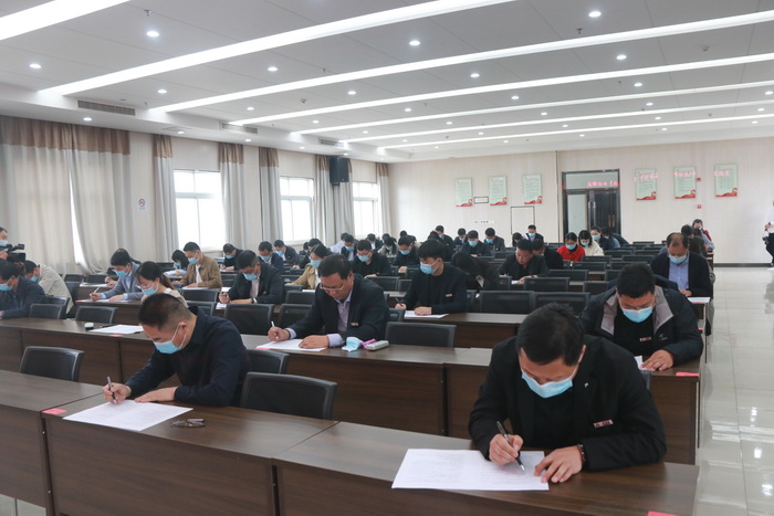 民權縣紀委監(jiān)委“一月一考”舉行第四次知識測試