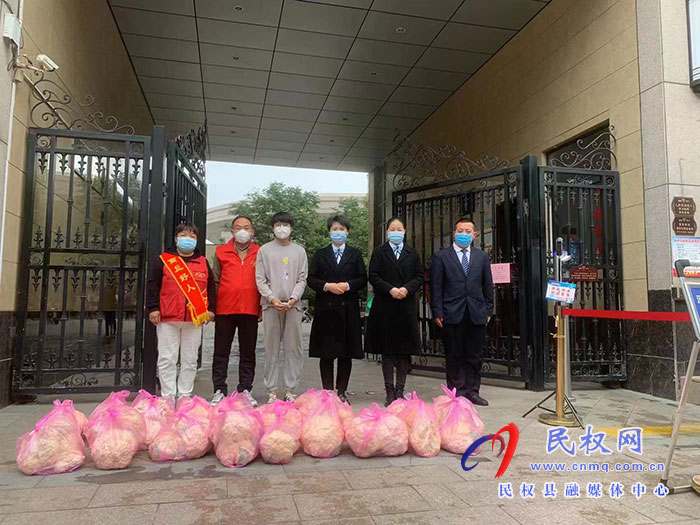 中國好人唐志發(fā)用愛心行動助力民權疫情防控