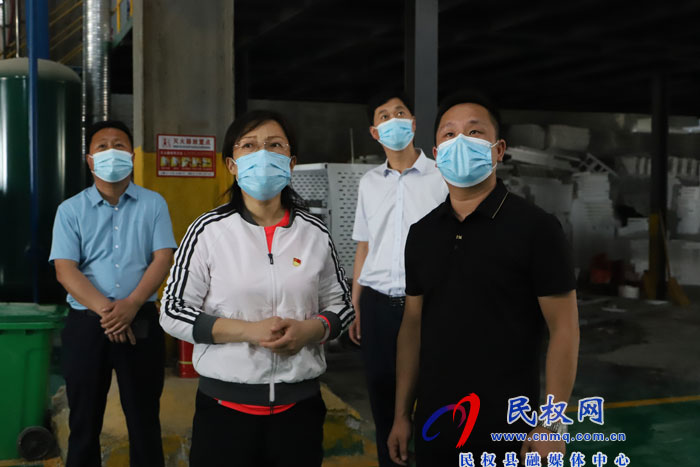 縣委副書記、縣長王靜嫻走訪調(diào)研企業(yè)復(fù)工復(fù)產(chǎn)情況