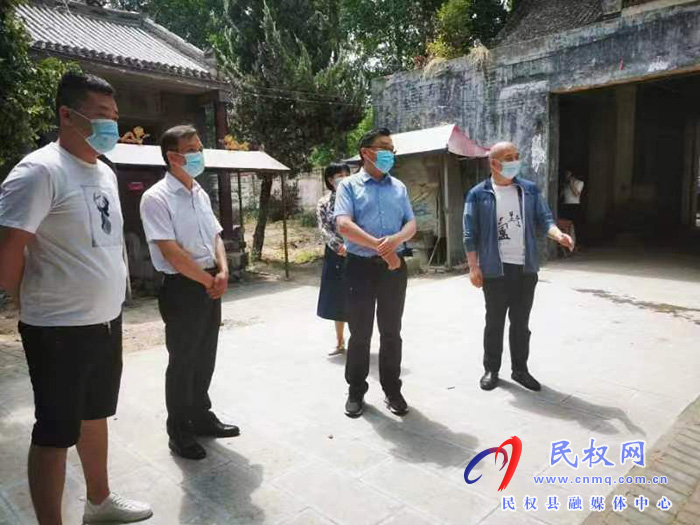 縣委常委、宣傳部長、副縣長畢道喜到林七鄉(xiāng)調(diào)研“文子”文化