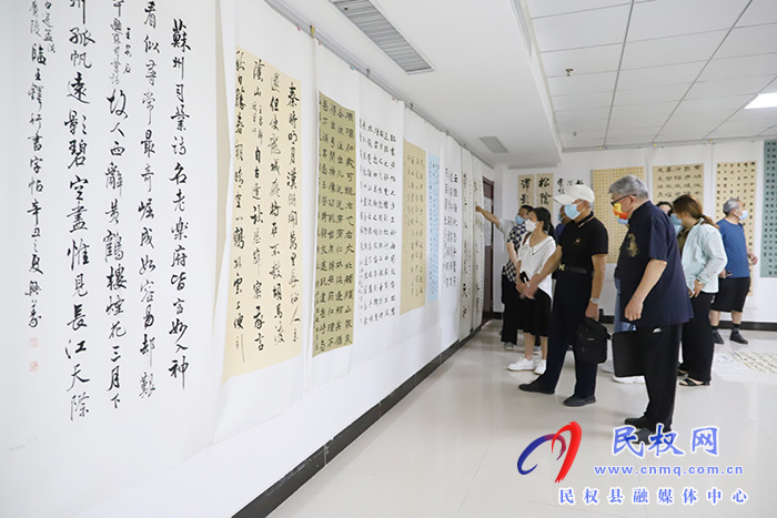 民權(quán)縣第三屆臨帖書法作品點(diǎn)評現(xiàn)場會(huì)舉行