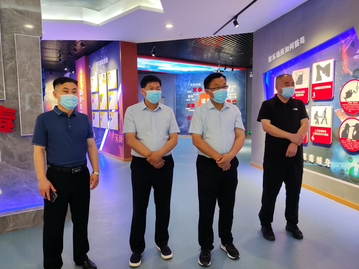 縣委常委、宣傳部長、副縣長畢道喜調(diào)研新文明實踐中心建設(shè)情況