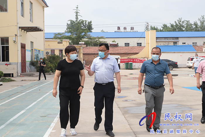 縣委常委、宣傳部長、副縣長畢道喜督導預防未成年人溺亡工作
