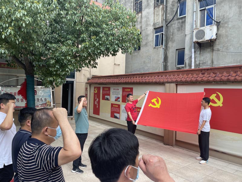縣住建局開展慶七一“同過‘政治生日’，牢記初心使命”暨7月份主題黨日活動