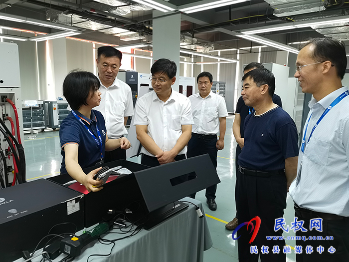 縣委書記張團結率隊赴福建星云電子股份有限公司招商考察