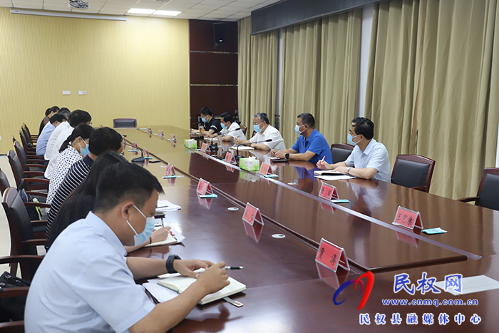 市委書記李國勝到我縣指導疫情防控工作