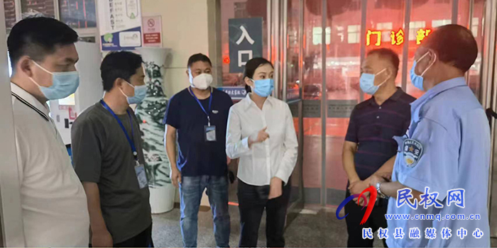 副縣長朱琳檢查督導醫(yī)療救治工作