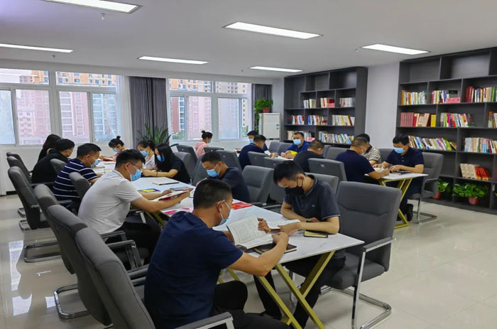 民權縣部分鄉(xiāng)鎮(zhèn)和縣直單位開展“讀書交流會”活動